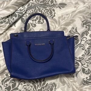 Michael Kors Royal Blue Satchel